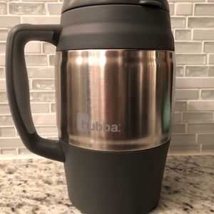 Black 34oz Bubba travel cup
